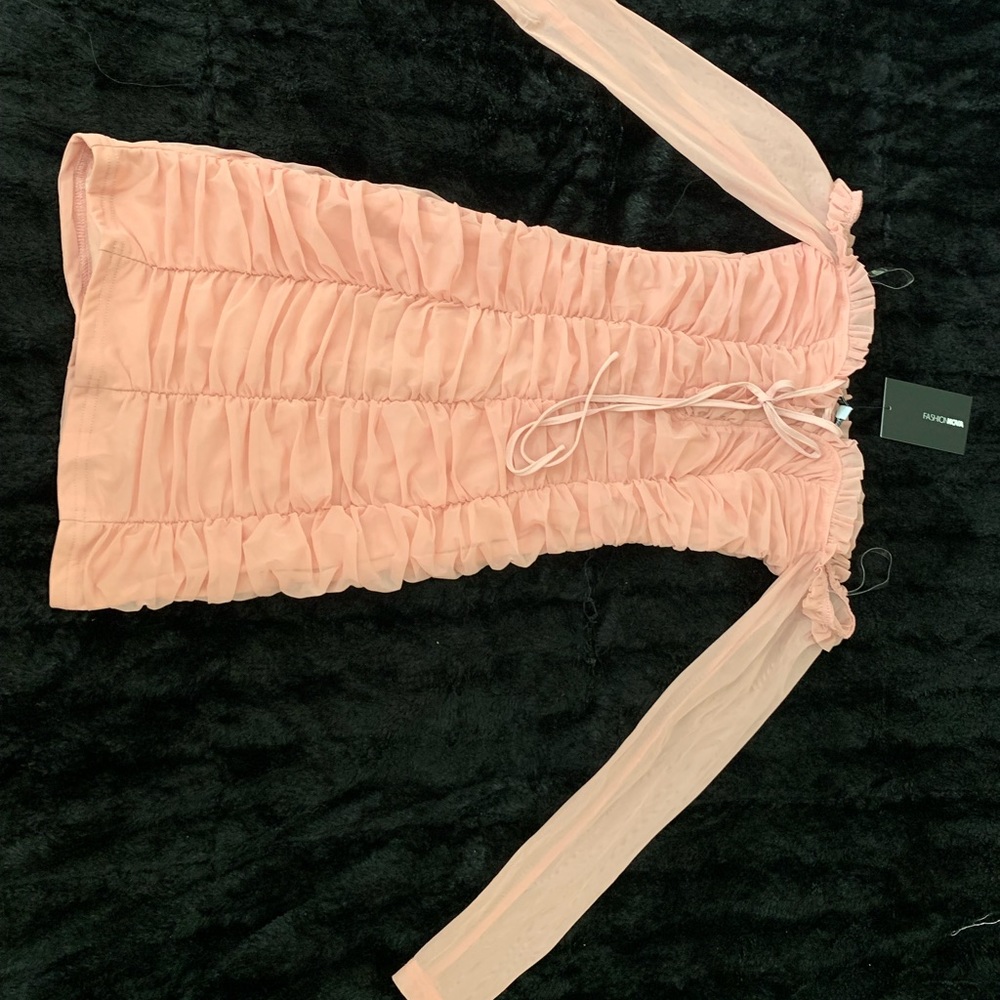 Fashion nova pink mini dress
